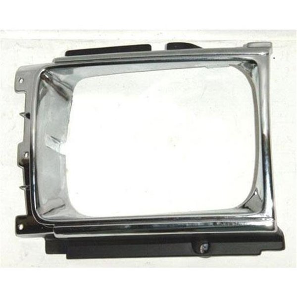 Sherman Parts Sherman Parts SHE8103-95A-3 Left Hand Headlamp Door for 1987-1988 4WD Toyota SR-5 Pickup & 4runner; Chrome & Black SHE8103-95A-3